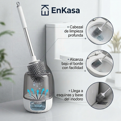 Cepillo de Silicona | Cuidá tu baño con diseño y eficiencia